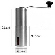 PuTwo Burr Mill Manual Hand Coffee Grinder, Portable, Stainless-Steel Perfect Coffee Bean Grinder for French Press...