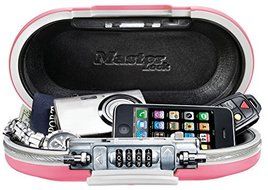 Master Lock 5900DPNK Portable Personal Safe, Pink by Master Lock