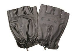 Unisex Adult AL3006 Fingerless glove Medium Black