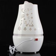 2.4L Ultrasonic Home Aroma Humidifier Mist Essential Oil LED Nightlight Air Diffuser Purifier Lonizer Atomizer N5