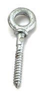 Forney 61363 Screw Eye Bolt Shoulder, Hot Dipped Galvanized, 5/16-Inch-by-2-Inch Overall Length by Forney