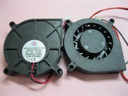 2 pcs Brushless DC Blower Fan 6015S 5V 2 Wires 60x60x15mm Sleeve-bearing Skywalking N3