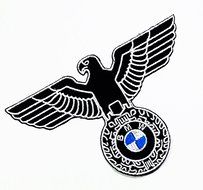 BMW German Bundesadler Eagle Coat of Arms World WAR Ww Ii GSA Toppa Mottorrad Motorcycles Jacket Polo Shirt T-shirt... N3