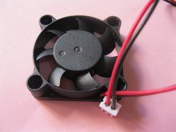 2 pcs Brushless DC Cooling Fan 24V 4010S 7 Blades 2 wire 40x40x10mm Sleeve-bearing Skywalking