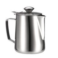 Anself Stainless Steel Milk Frothing Pitcher Coffee Foam Container Milk Cup Espresso Measuring Cups N3