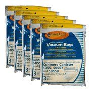 Kenmore Canister Type C. (15 Pack) Fits 5055, 50557 and 50558 Panasonic Type C-5 Models