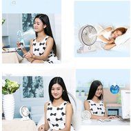 Humidifier Fan Handheld USB Mini Misting Cooling Spray humidification fan(white) N7