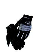 Synthetic Leather General Work Gloves 2952 (X-Large/Black) by Caiman