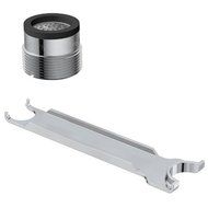 Danze DA613093N Tom Thumb Male Spray Faucet Aerated Kit with Laminar Flow Pattern, Chrome by Danze