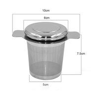 Newcomdigi Stainless Steel In Mug Tea Infuser with Lid Loose Leaf Tea Steeper Tea Strainer Mesh Tea Filter for... N2