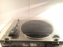 SANSUI Turntable Model P-D11 Vintage Record Player With Audio Technica Stylus