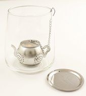Zoie + Chloe Extra Large Stainless Steel Tea Infuser for Loose Tea - 2 Tbsp Capacity for Stronger Brew N2