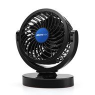 AboveTEK 12V DC Car Cooling Fan - 10ft Cord Strong Quiet Air Circulator Blowing Away Hot Air Bad Odor Smoke Defrost... N9