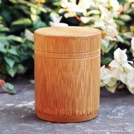 XDOBO Mini Natural Handmade Bamboo Tea Tin Container Seal Spice, Coffee, Tea Tins with Lid - Great Design for...