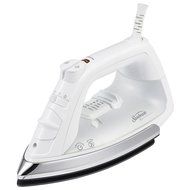 Sunbeam Greensense Classic Steam Iron, Auto-Off, Self Cleaning, Non-Stick Soleplate, White and Chrome