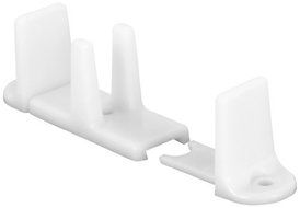 Prime-Line Products N 6761 Adjustable Nylon Bypass Door Guide, 1-1/4-Inch,(Pack of 2) by Prime-Line Products