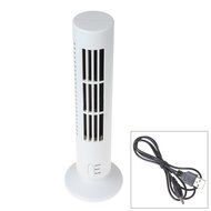 OriGlam&reg; Portable USB Bladeless Fan Air Conditioner Home Desk Tower Cooling Fan (White) N6