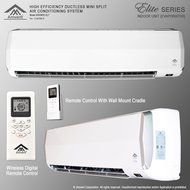 Amvent 18000 BTU 1.5 Ton Ductless Wall Mount Mini Split Room Air Conditioner AC Conditioning Cooling System Unit N7