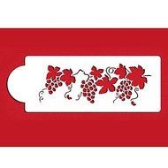 Sher FOUR-C Baking Stencil Cake Side Decor Stencil Baking Tools Color White