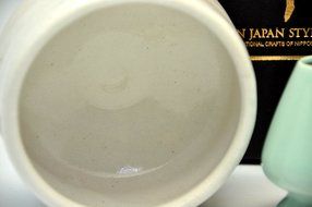 Japanese Mino Yaki ware Matcha Bowl And Tea Ceremony Set Green Tea 11.5 / 11.5 / 8cm (4.5 / 4.5 / 3.1inch)[7393] N2