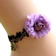 Susenstone&reg; Handmade Women Girl Flower Jewelry Lace Ankle Foot Jewelry N2