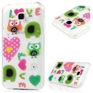 2015 Galaxy J5 Case, YOKIRIN Colorful Clear Skin Shell Slim Fit Case Translucent Impact Resistant Anti Slip Flexible... N18