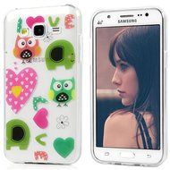 2015 Galaxy J5 Case, YOKIRIN Colorful Clear Skin Shell Slim Fit Case Translucent Impact Resistant Anti Slip Flexible... N19