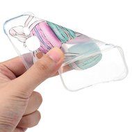 2015 Galaxy J5 Case, YOKIRIN Colorful Clear Skin Shell Slim Fit Case Translucent Impact Resistant Anti Slip Flexible... N22