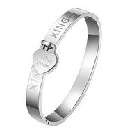 AutumnFall Women's Swarovski Crystal Accented Gold-Tone and Black Bangle Watch with Bracelet Set (609GB) N52