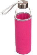 Hot or Cold Glass Tea Tumbler Bottle &ndash; Borosilicate Glass Tea Mug &ndash; Glass Water Bottle with Flavor Dispenser Cup... N5