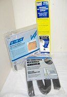 Window Air Conditioner Support Bracket, Air Conditioner Cover, and Insulation Foam 3 Pc Bundle, Ac Safe Support...