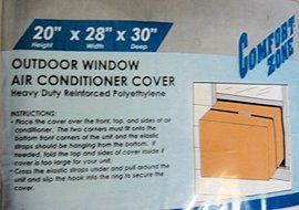 Window Air Conditioner Support Bracket, Air Conditioner Cover, and Insulation Foam 3 Pc Bundle, Ac Safe Support... N2