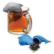 Silvercell Cute Silicone Shark Infuser Loose Tea Leaf Strainer Herbal Filter N2