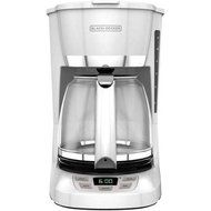 Black & Decker 12-Cup Programmable Coffee Maker, White