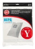 Hoover Type Y HEPA Filter Bag, Set of 2 N2