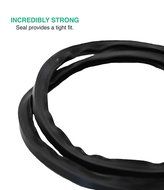 Crucial Mirro Pressure Cooker Gasket Seal for S-9892, 4 6 8 QT Models, Black N2