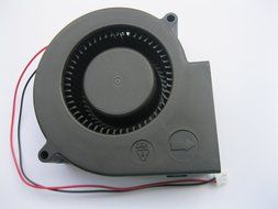 2 pcs Brushless DC Blower Fan 9733S 12V 2 Wires 97x97x33mm Sleeve-bearing Skywalking N3