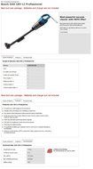 BOSCH GAS18V-LI Professional Extractor Handheld Vacuum Cleaner (Bare Tool Solo) N4