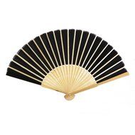 Chinese Folding Fan Retro Hand Fan Wedding Favors (White) N35