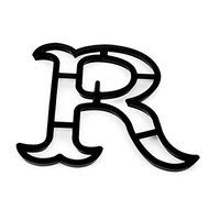 Extra Lrg. Letter R Patchwork Cutter