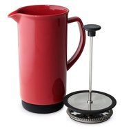 FORLIFE Cafe Style Coffee/Tea Press, 32-Ounce, Turquoise N3