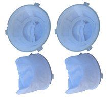 4 Dirt Devil F5 Replacement Filters Fit Dirt Devil Scorpion Hand Vacs Models 08200, 8201, 08210, 08215x &amp; More... N3