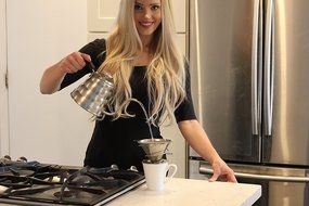 Gooseneck Kettle with Thermometer - 1.2L N2