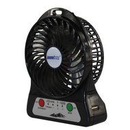 Innobay&reg; Innovative Pocket Rechargeable Fan Built-in with 4400mah Lithium Battery Also Working As Power Bank (... N7