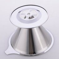 Ziselu Stainless Steel Pour Over Coffee Dripper - Reusable Double Layer Mesh Filter and Coffee Scoop N2