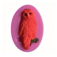Karen Baking Sitting Owl Shape 3D Silicone Cake Mold For Cake Fondant Decorating