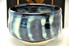 Japanese Mino Yaki ware Matcha Bowl Green Tea 11.5 / 11.5 / 8.5cm (4.5 / 4.5 / 3.3inch)[7337]