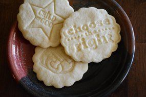 Press-and-Print Cookie Cutter Kit &ndash; CTR Three Stainless Steel Cookie Cutters Useful for Baptisms
