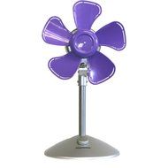 Keystone KSTFF100ABN Flower Fan with Interchangeable Heads, 10-Inch, Blue/Green N9