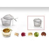 Sonline Tea Stainless Strainer Locking Tea Spice Mesh Herbal Ball Diam 6.5cm